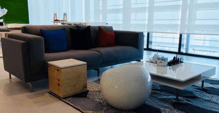 AI-generated interior concept produced by VSB's design tools